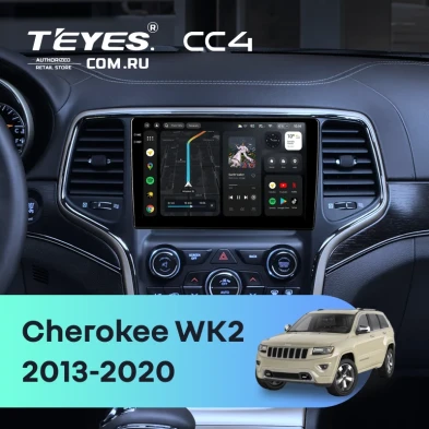 Штатная магнитола Teyes CC4 8/128 Jeep Grand Cherokee WK2 (2013-2020) F3