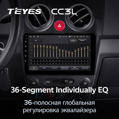 Штатная магнитола Teyes CC3L 4/64 Chevrolet Spark M200 (2005-2009)