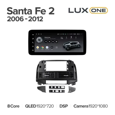 Штатная магнитола Teyes LUX ONE 4/32 Hyundai Santa Fe 2 (2006-2012)