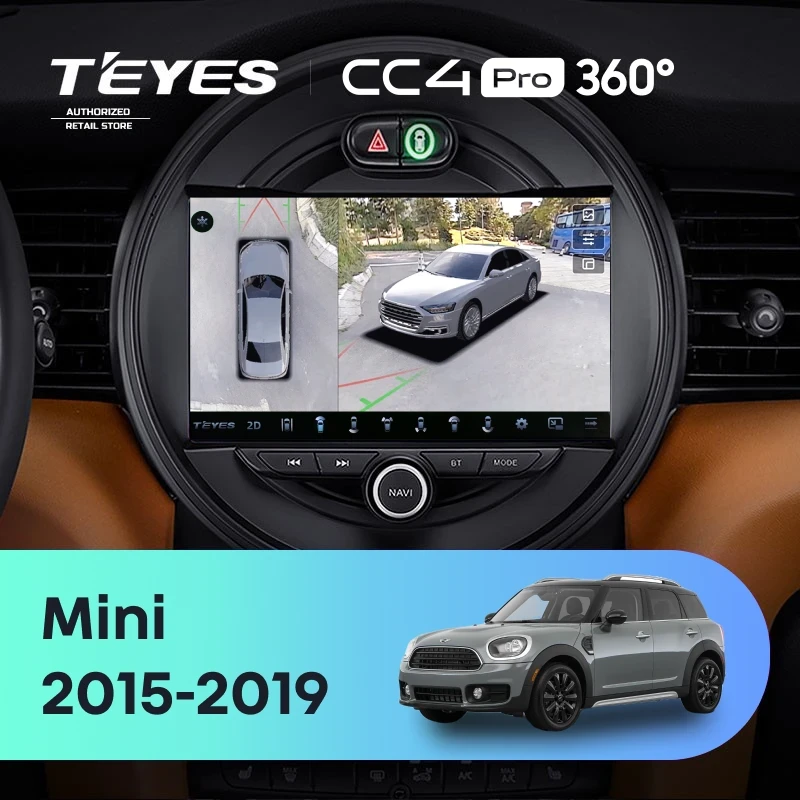 Штатная магнитола Teyes CC4 Pro 360 12/256 Mini Countryman (F60) (2016-2020)
