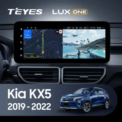 Штатная магнитола Teyes LUX ONE 360 6/128 Kia KX5 (2019-2022)