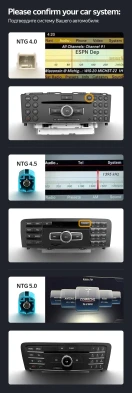 Штатная магнитола Teyes LUX ONE 6/128 Mercedes-Benz GLE-Class W166 (NTG 5.0) (2015-2018)