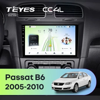 Штатная магнитола Teyes CC4L 6/64 Volkswagen Passat B6 (2005-2010)