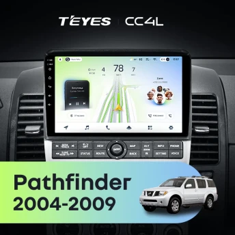 Штатная магнитола Teyes CC4L 6/64 Nissan Pathfinder R51 (2004-2009) F2