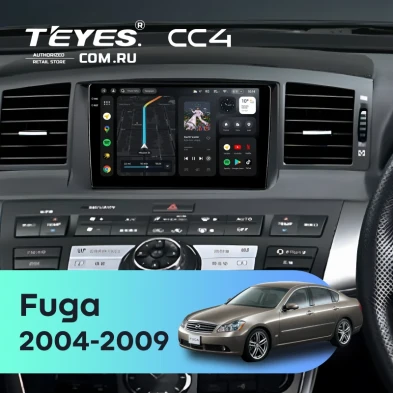 Штатная магнитола Teyes CC4 6/64 Nissan Fuga (2004-2009) F1