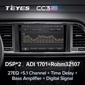 Штатная магнитола Teyes CC3 2K 360 6/128 Seat Ateca Cupra (2016-2021)