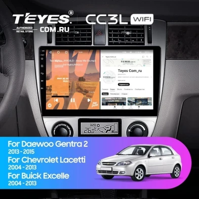 Штатная магнитола Teyes CC3L WiFi 2/32 Chevrolet Lacetti J200 (2004-2013) F2