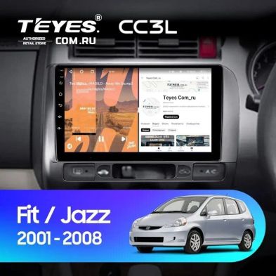 Штатная магнитола Teyes CC3L 4/32 Honda Jazz GD (2001-2008) Правый руль