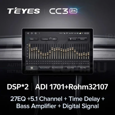 Штатная магнитола Teyes CC3 2K 4/64 Nissan Teana J33 (2013-2015) Тип-C (11")