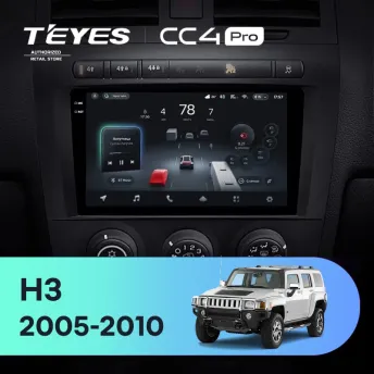Штатная магнитола Teyes CC4 Pro 12/256 Hummer H3 1 (2005-2010)