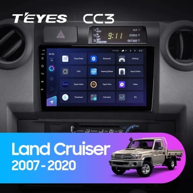 Штатная магнитола Teyes CC3 4/32 Toyota Land Cruiser 70 Series LC 79 (2007-2020)