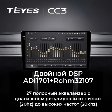 Штатная магнитола Teyes CC3 4/32 Mercedes-Benz Sprinter (2009-2015) 7"