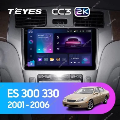 Штатная магнитола Teyes CC3 2K 4/32 Lexus ES250 ES300 ES330 (2001-2006)