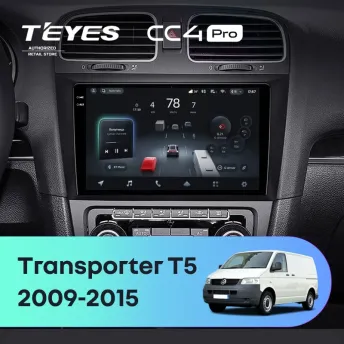 Штатная магнитола Teyes CC4 Pro 12/256 Volkswagen Transporter (T5) (2009-2015)