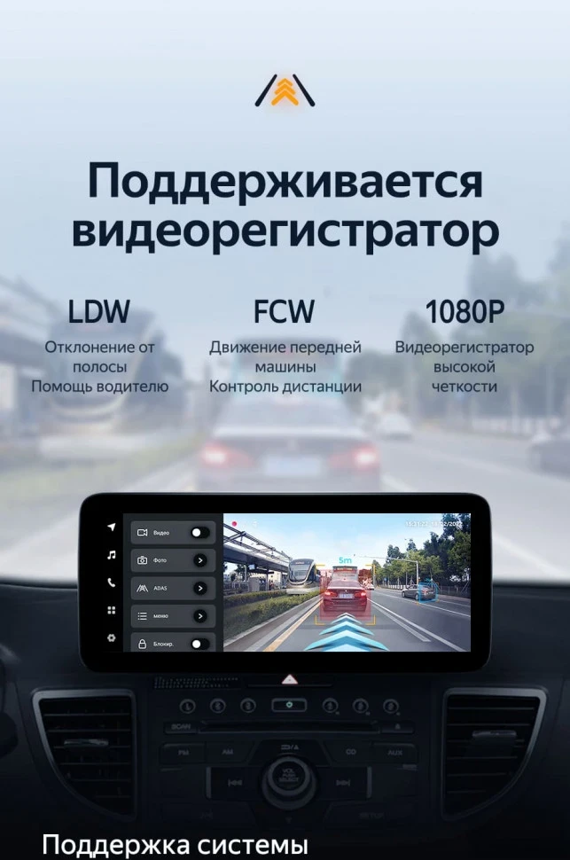 Штатная магнитола Teyes LUX ONE 6/128 Honda CR-V 4 RM RE (2011-2018) Тип-A