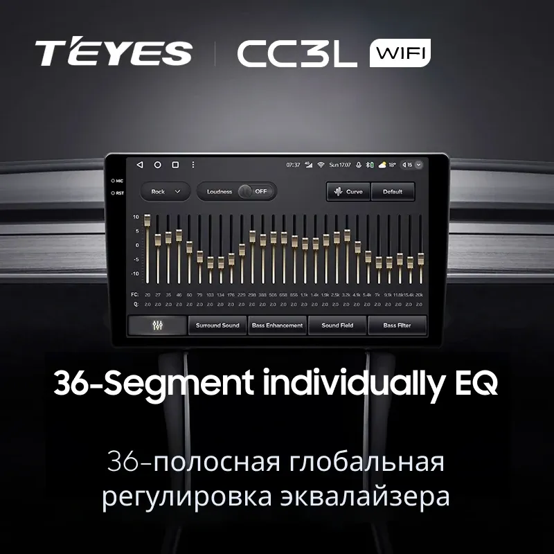 Штатная магнитола Teyes CC3L WiFi 2/32 Hyundai H350 (2015-2021)