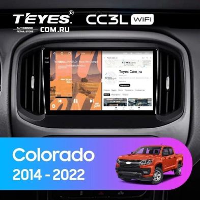 Штатная магнитола Teyes CC3L WiFi 2/32 Chevrolet Colorado 2 (2014-2022)