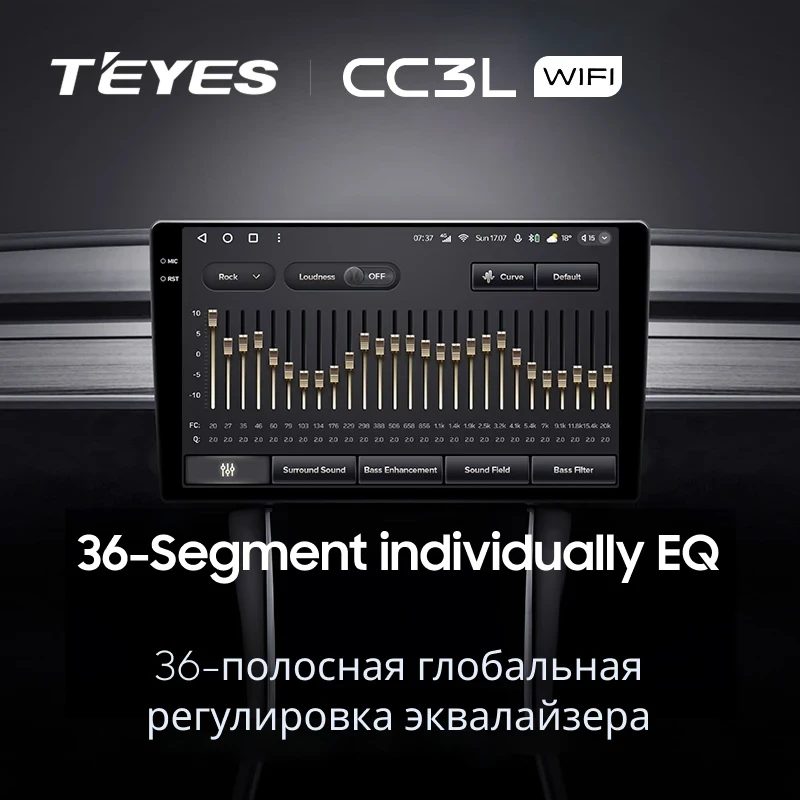 Штатная магнитола Teyes CC3L WiFi 2/32 Nissan Sunny (2014-2019) F2 Правый руль