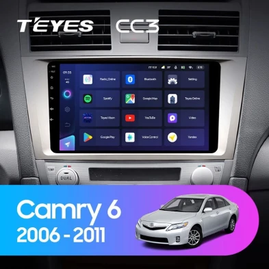 Штатная магнитола Teyes CC3 4/64 Toyota Camry 6 XV 40 (2006-2011) F1