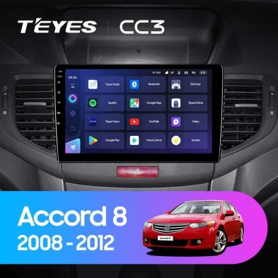 Штатная магнитола Teyes CC3 4/32 Honda Accord 8 (2008-2012)