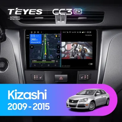 Штатная магнитола Teyes CC3 2K 4/32 Suzuki Kizashi (2009-2015)