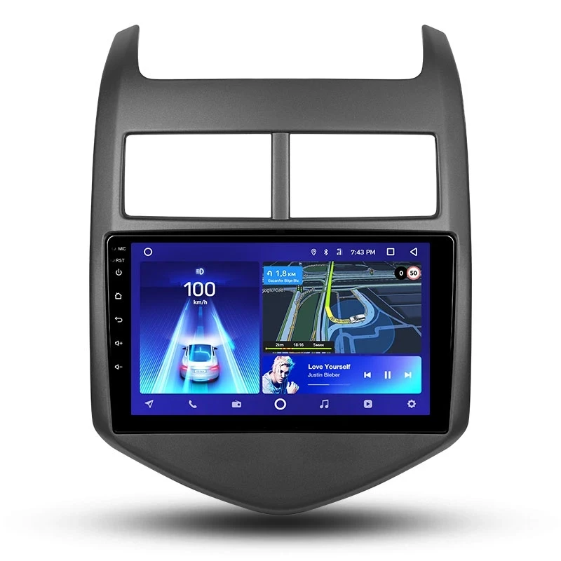 Переходная рамка Chevrolet Aveo 2 (2011-2015) (9")