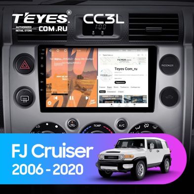 Штатная магнитола Teyes CC3L 4/32 Toyota FJ Cruiser J15 (2006-2020)