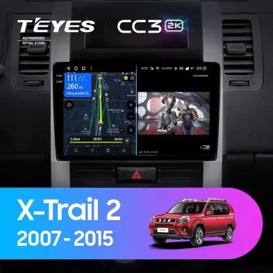 Штатная магнитола Teyes CC3 2K 4/32 Nissan X-Trail T31 (2007-2015)