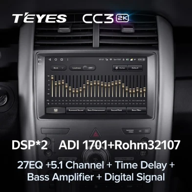 Штатная магнитола Teyes CC3 2K 4/32 Ford Edge U387 (2009-2014)