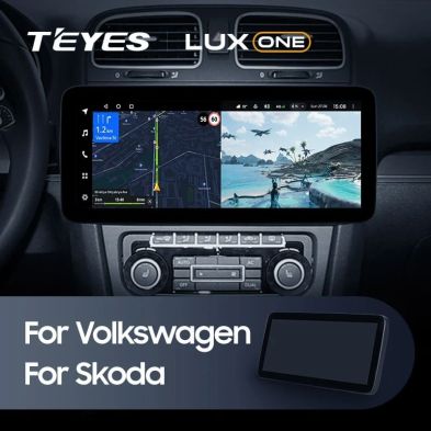 Штатная магнитола Teyes LUX ONE 4/32 Volkswagen Bora (2008-2012)