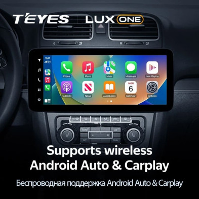 Штатная магнитола Teyes LUX ONE 4/32 Volkswagen Bora (2008-2012)