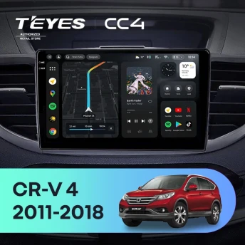 Штатная магнитола Teyes CC4 6/64 Honda CR-V 4 RM RE (2011-2018) Тип-A
