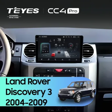 Штатная магнитола Teyes CC4 Pro 360 12/256 Land Rover Discovery 3 (2004-2009) F2