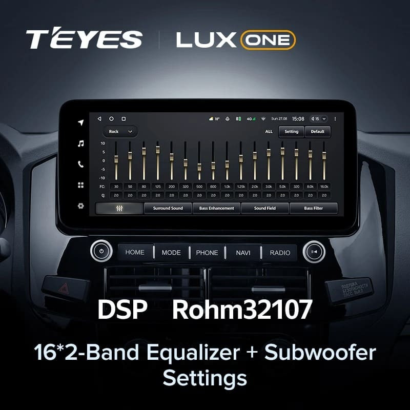 Штатная магнитола Teyes LUX ONE 360 6/128 Mitsubishi Pajero 4 V80 V90 (2006-2024) Тип-A