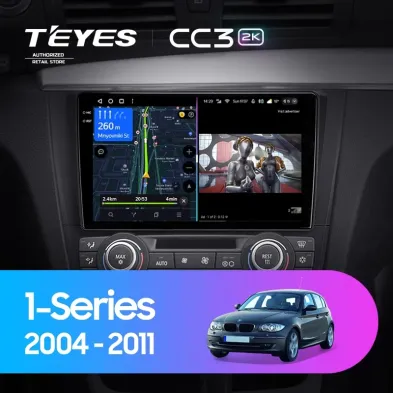 Штатная магнитола Teyes CC3 2K 4/32 BMW 1 серия E88 E82 E81 E87 (2004-2011) F1