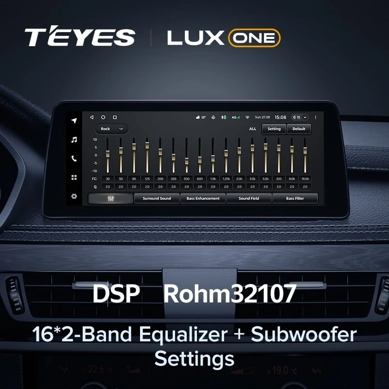 Штатная магнитола Teyes LUX ONE 6/128 BMW X5 F15 (NBT) (2013-2020)