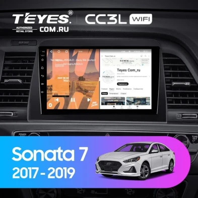 Штатная магнитола Teyes CC3L WiFi 2/32 Hyundai Sonata 7 LF (2017-2019)