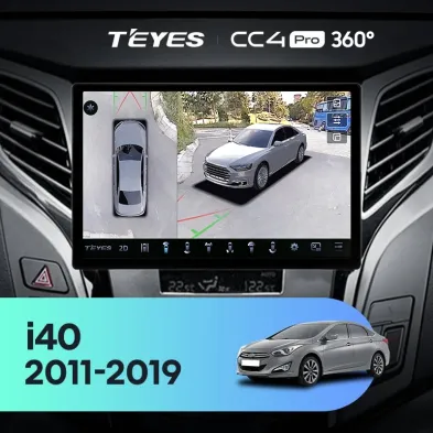 Штатная магнитола Teyes CC4 Pro 360 12/256 Hyundai i40 (2011-2019) (13")