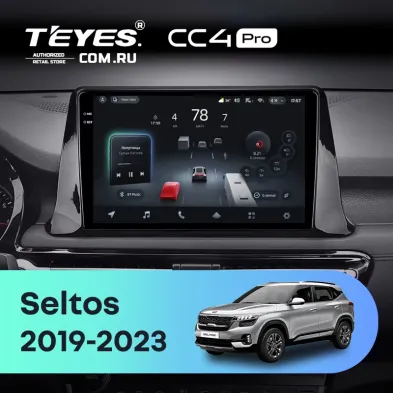 Штатная магнитола Teyes CC4 Pro 8/128 KIA Seltos SP2 (2019-2023)