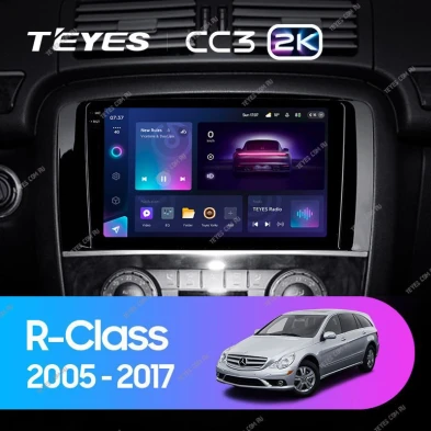 Штатная магнитола Teyes CC3 2K 360 6/128 Mercedes-Benz R-Class W251 R280 R300 R320 (2005-2017) F1