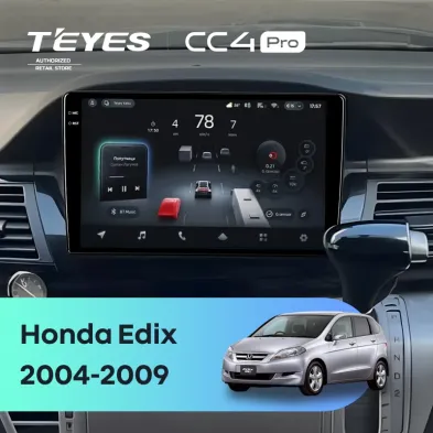 Штатная магнитола Teyes CC4 Pro 8/128 Honda Edix (2004-2009)