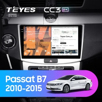 Штатная магнитола Teyes CC3 2K 4/64 Volkswagen Passat B7 (2010-2015)