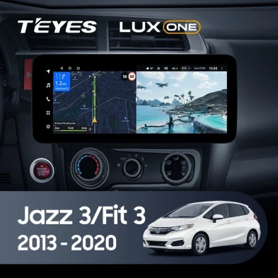 Штатная магнитола Teyes LUX ONE 4/32 Honda Fit 3 GP GK (2013-2020)