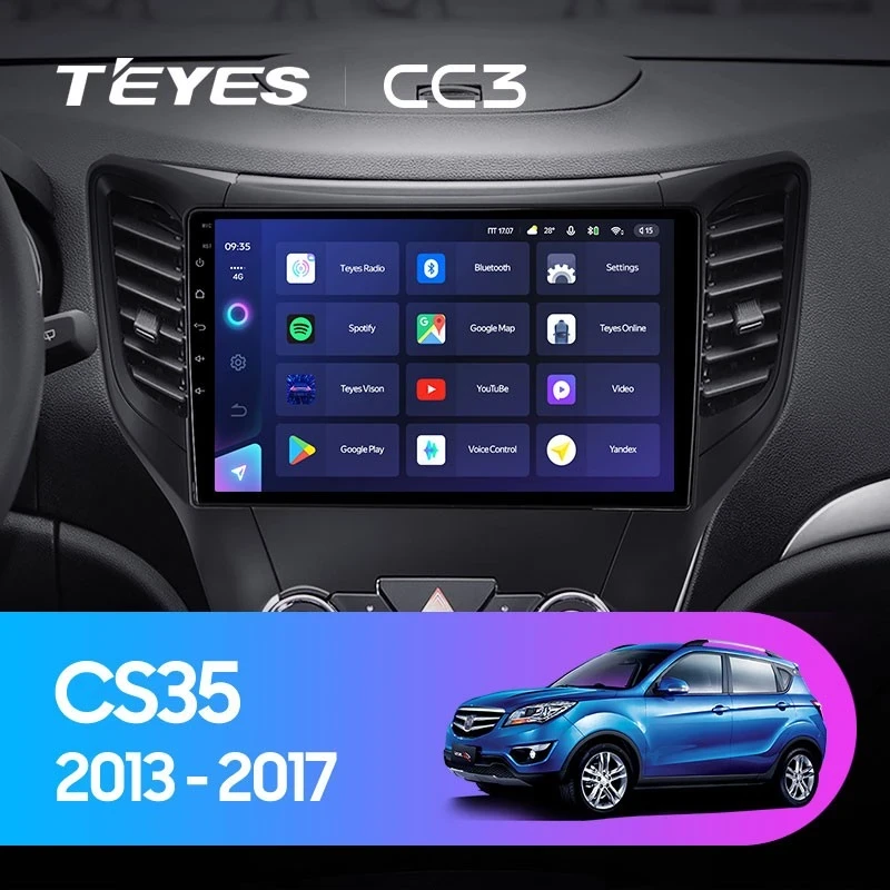 Штатная магнитола Teyes CC3 4/32 Changan CS35 (2013-2017)