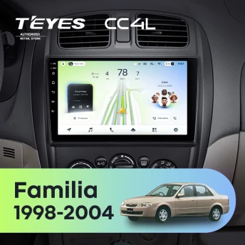 Штатная магнитола Teyes CC4L 6/64 Mazda Familia (BJ) (1998-2004)