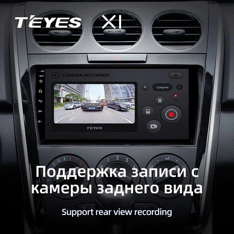 Штатная магнитола Teyes X1 4G 2/32 Mazda CX-7 7 ER (2009-2012)