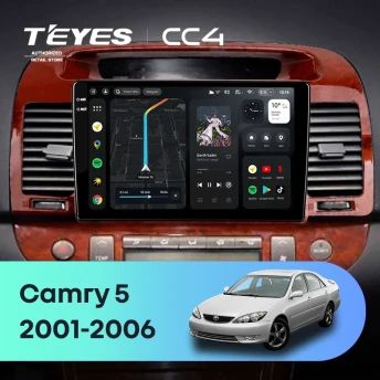 Штатная магнитола Teyes CC4 8/128 Toyota Camry 5 XV 30 (2001-2006) Тип-B