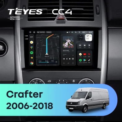 Штатная магнитола Teyes CC4 8/128 Volkswagen Crafter W906 (2006-2018)