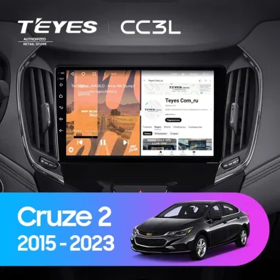 Штатная магнитола Teyes CC3L 4/32 Chevrolet Cruze 2 (2015-2023)