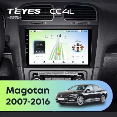 Штатная магнитола Teyes CC4L 6/64 Volkswagen Magotan (2007-2016)